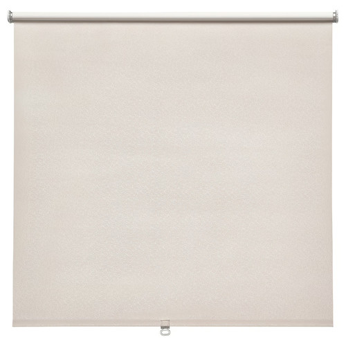 FÖNSTERBLAD Block-out roller blind, beige, 120x155 cm