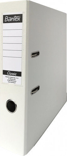 Bantex Lever Arch File Classic Budget A4 7.5cm, white