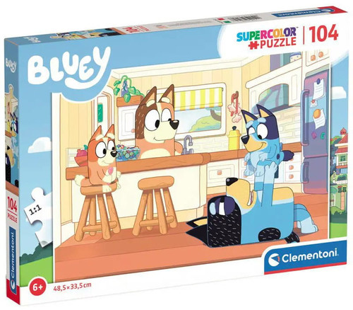 Clementoni Children's Puzzle Bluey 104pcs 6+