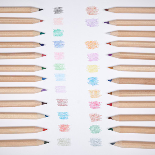 SOLFÅGEL Coloured pencil, mixed colours