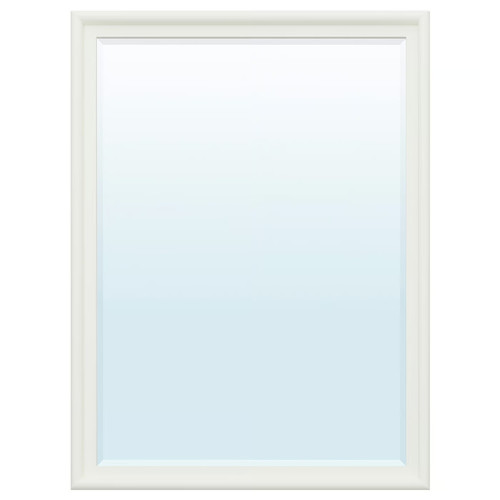 PINGSTSYREN Mirror, white, 60x80 cm