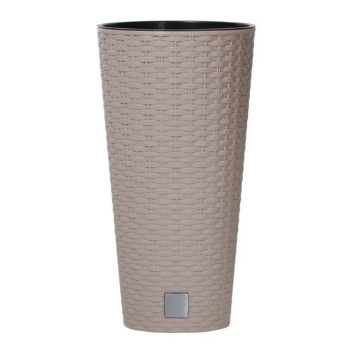 Plant Pot Rato Tubus 20 cm, mocca