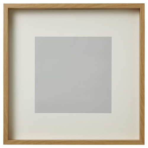SANNAHED Frame, oak effect, 50x50 cm