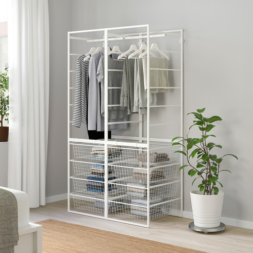 JONAXEL Frame/wire baskets/clothes rails, 99x51x173 cm