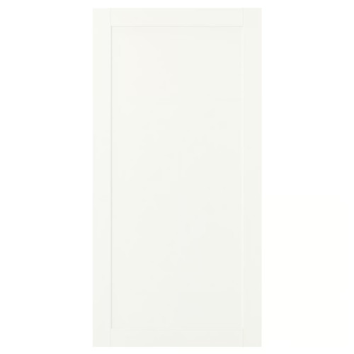 SANNIDAL Door, white, 60x120 cm