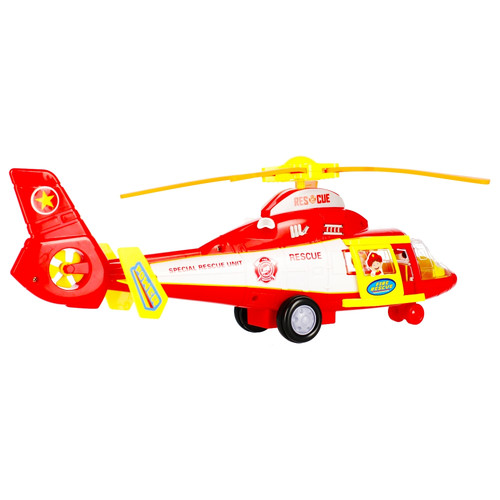 Fun Helicopter with Sound & Light Rescue Unit 3+