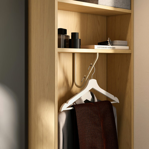 PAX Add-on end-unit, oak effect, 20x58x236 cm