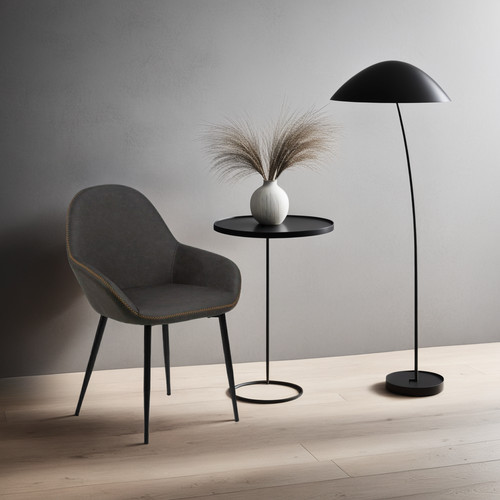 Dining Chair Candis Dove Grey PU