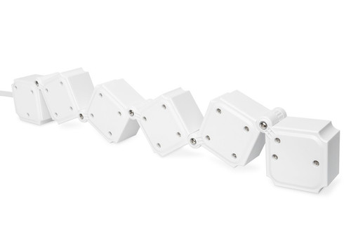 Digitus Flexible Power Strip 4-way with 2 USB Ports and Switch