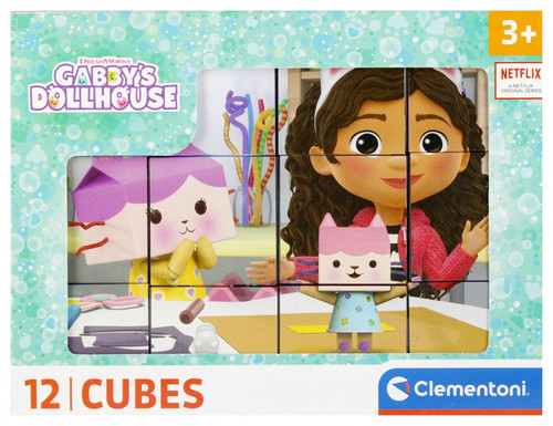 Clementoni Cube Puzzle Gabby's Dollhouse 3+