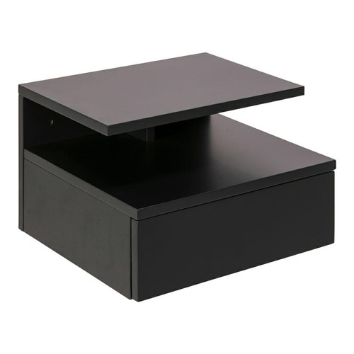 Bedside Table Nightstand Ashlan, dark grey