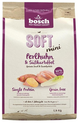 Bosch Dog Food Soft Mini Guinea Fowl & Sweet Potato 2.5kg