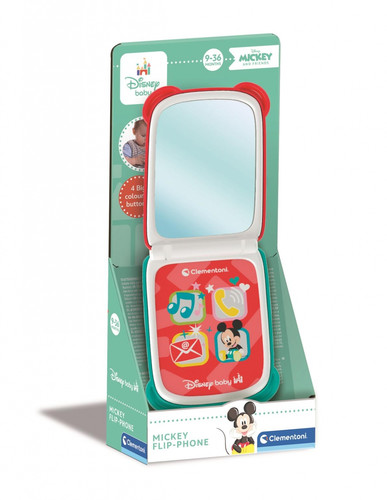 Clementoni Disney Baby Mickey Flip Phone 9m+