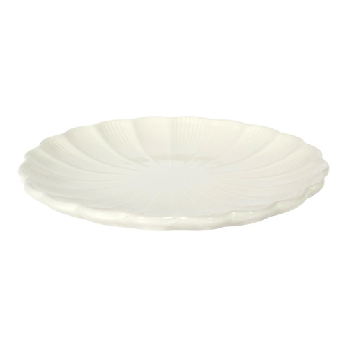 Ceramic Dinner Plate 27cm, cream