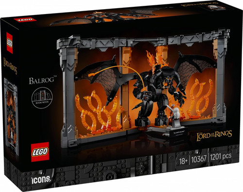 LEGO Icons The Lord of the Rings: Balrog Book Nook 18+