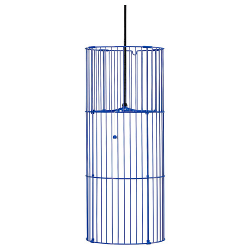 SOLVINDEN Pendant lamp, blue, 48 cm