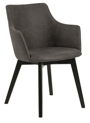 Upholstered Chair Bella, anthracite