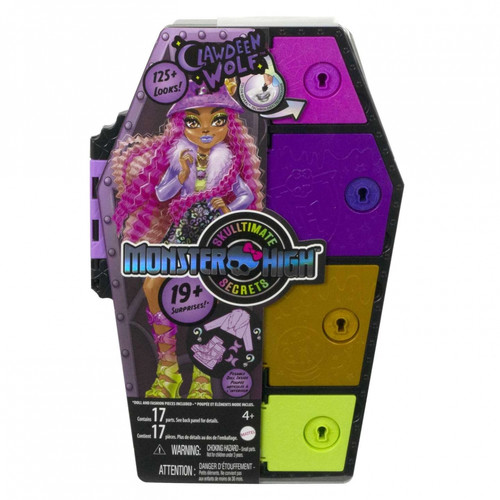 Monster High Skulltimate Secrets Clawdeen Wolf Doll HKY61 S1 4+