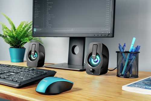 Trust Speakers GEMI RGB 2.0, black