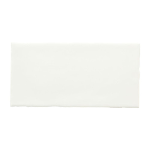 Glazed Tile Vernisse GoodHome 7.5 x 15 cm, white, 0.9 m2