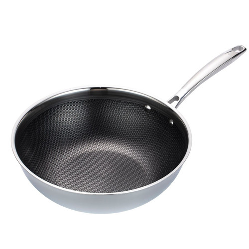 Feel Maestro 30cm Professional Wok Frying Pan MR-1224-30