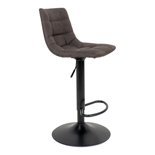 Adjustable Bar Stool Middelfart, dark grey/black