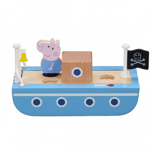 Tm Toys Peppa Pig Wooden Boat 24m+