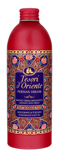 Tesori d'Oriente Aromatic Bath Cream Persian Dream - Pomegranate & Red Tea 500ml