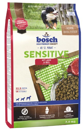 Bosch Dog Food Sensitive Adult Lamb & Rice 3kg