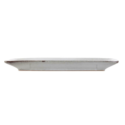 Serving Dish Plate Tierra 22x10cm, grey