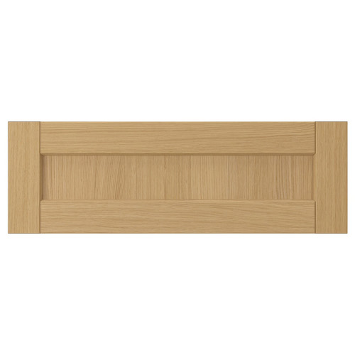 FORSBACKA Drawer front, oak, 60x20 cm
