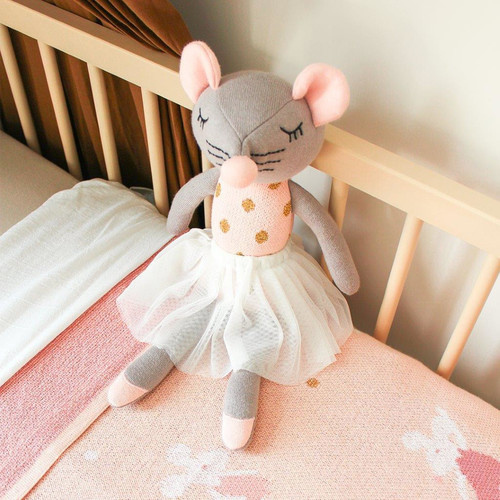 Kidzroom Blanket Sweet Snuggles Mouse Lola