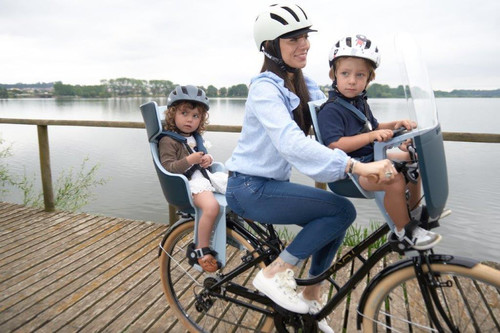 Bobike Bicycle Front Seat Mini Plus 9-15kg, urban black