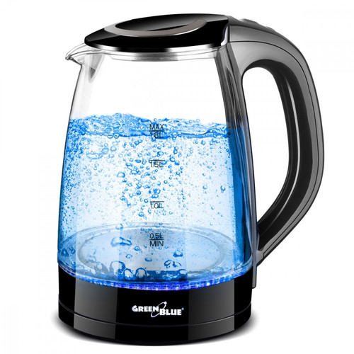 GreenBlue Electric Glass Kettle 1850W 1.8l GB460