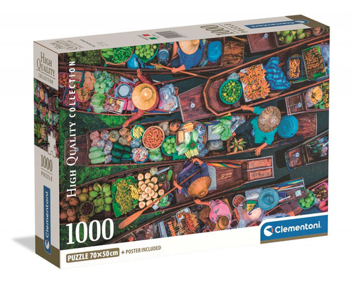 Clementoni Jigsaw Puzzle 1000pcs Thai Floating