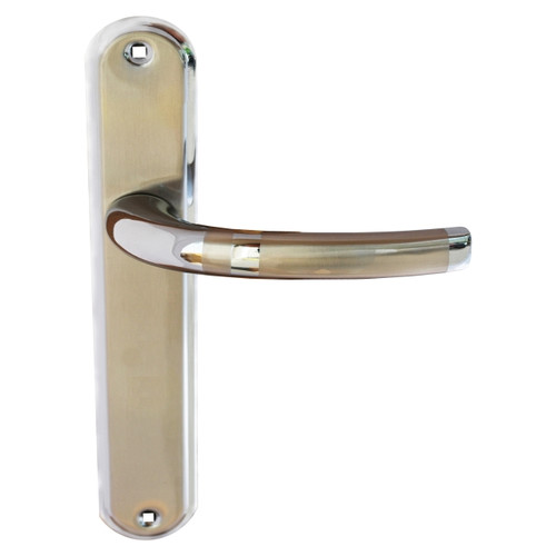 Schaffner Door Handle Olivia, satin nickel/chrome