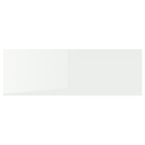 BESTÅ Top panel, glass/white, 120x40 cm