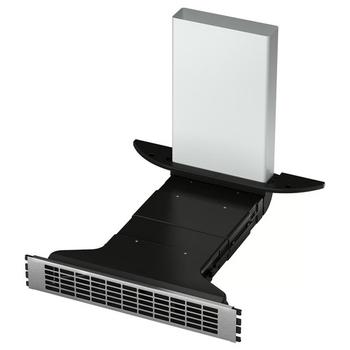 TÄCKNAN Ind hob/int extractor w recirc kit, IKEA 500/black