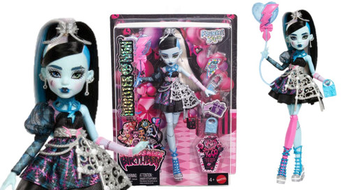 Monster High Sweet-Scream Birthday Frankie Stein Doll JBG75 WB6 4+