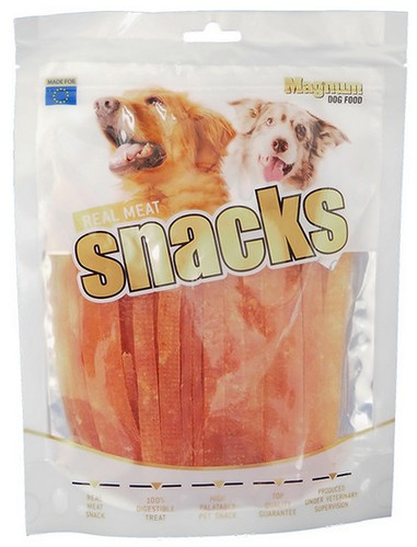 Magnum Dog Snacks Soft Chicken Stripes 250g