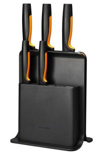 Fiskars Knife Block with 5 knives Functional Form