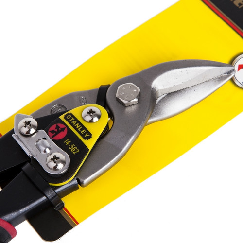 Stanley Maxsteel Left Curve Compound Action Aviation Snips
