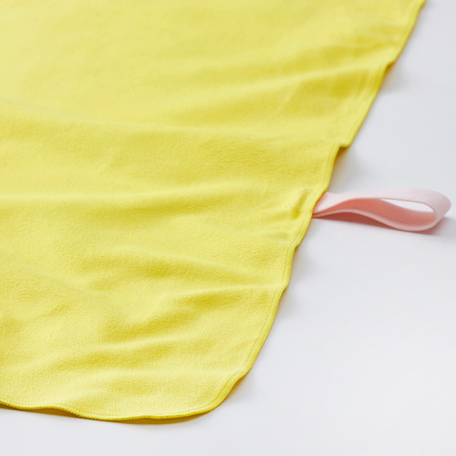 DAJLIEN Bath towel, yellow, 70x140 cm