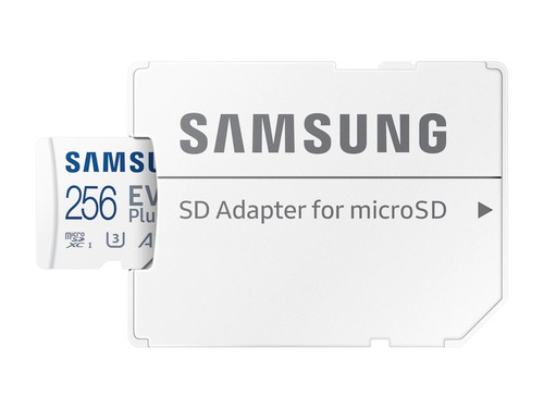 Samsung Memory Card EVO+ mSD with Adapter 256GB MB-MC256KA/EU