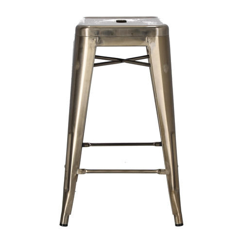 Bar Stool Paris 66cm, metallic