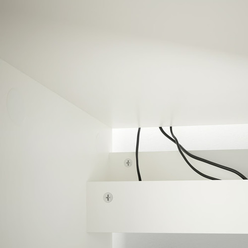 MALM Desk, white, 140x65 cm
