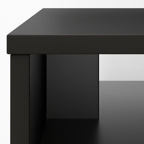 TUNSTA Side table, anthracite, 70x50 cm