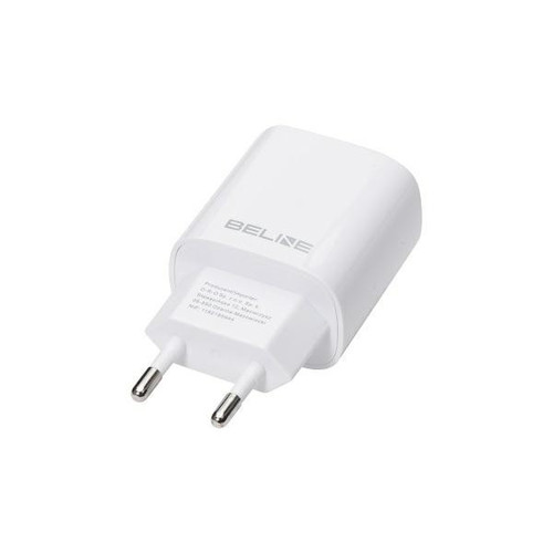 Beline Wall Charger EU Plug 30W USB-C + USB-A, white
