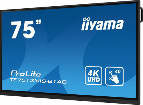 Iiyama 75" Interactive Touch Screen TE7512MIS-B1