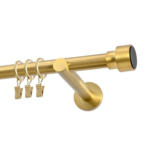 Curtain Rod Slick 19 mm 160 cm, brass